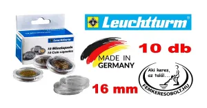 Leuchtturm érmetartó kapszula 16 mm-es érmék részére