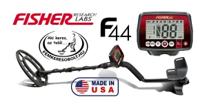 Fisher F44 fémkereső koncentrikus szondával