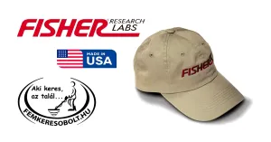 Fisher fémkeresős sapka