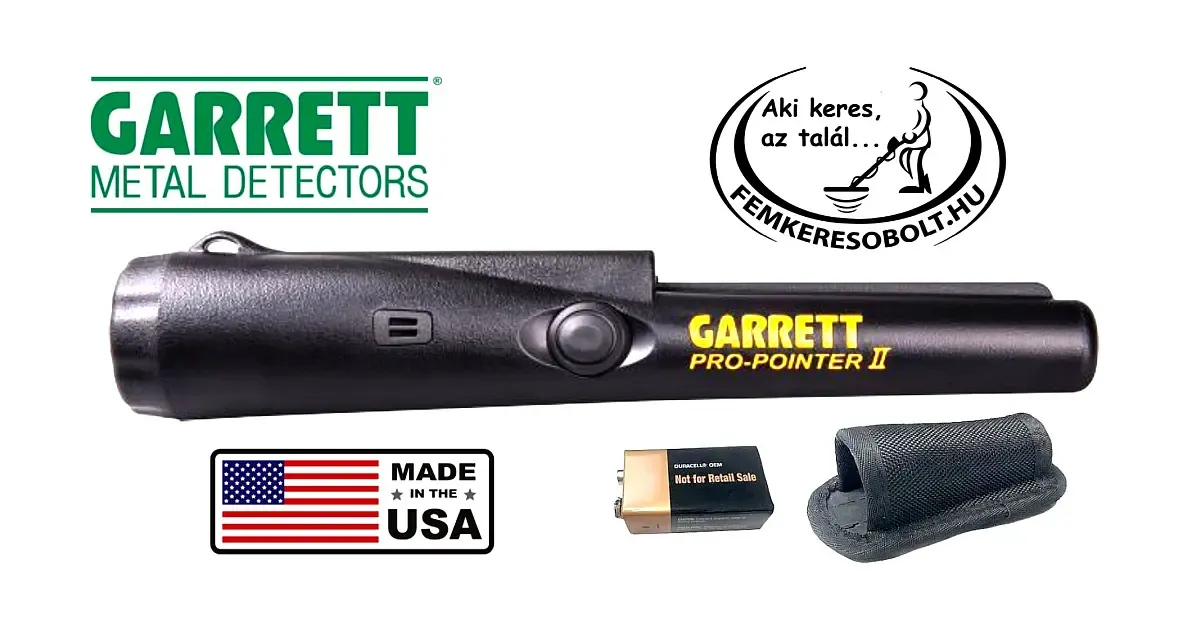 Garrett Pro-Pointer II. fémkereső