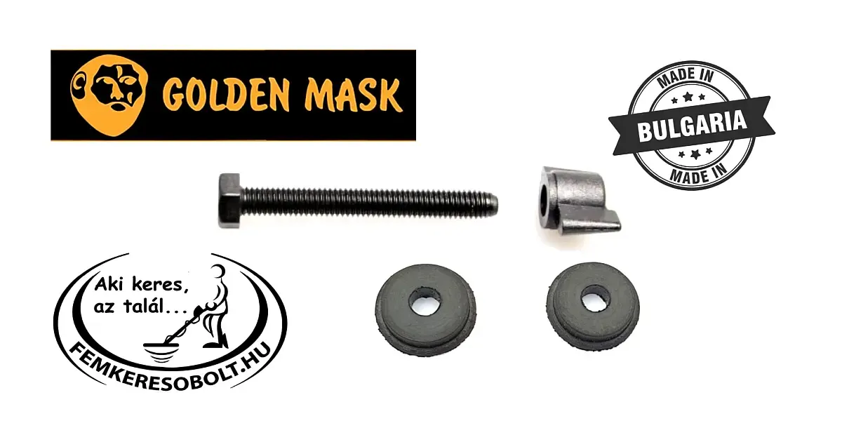Golden Mask fémkereső szondarögzítő csavarszett