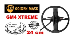 Golden Mask fémkereső GM4 Xtreme 24 cm-es DD szonda