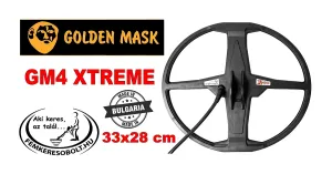 Golden Mask fémkereső GM4 Xtreme 33x28 cm-es DD szonda