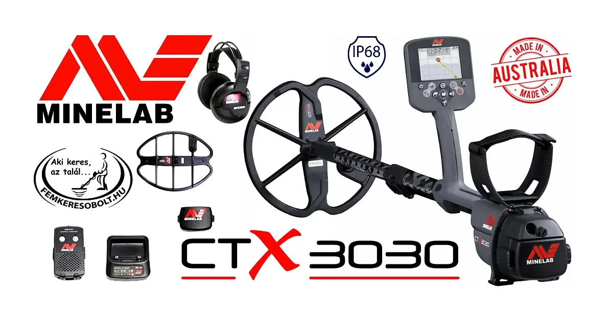 Minelab CTC 3030 fémkereső