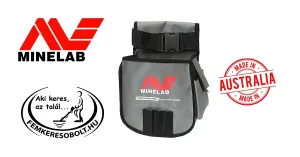 Minelab fémkereső leletgyűjtő táska