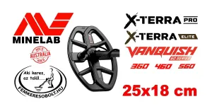 Minelab fémkereső 25x18 cm-es szonda