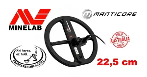 Minelab Manticore fémkereső 22,5 cm-es szonda