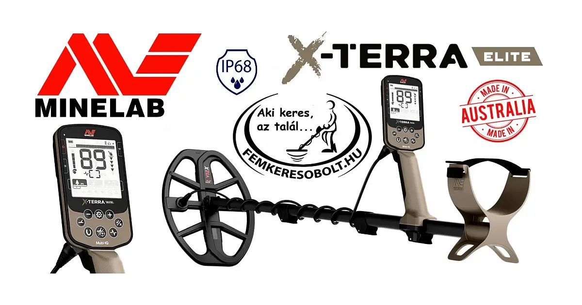Minelab X-Terra Elite fémkereső