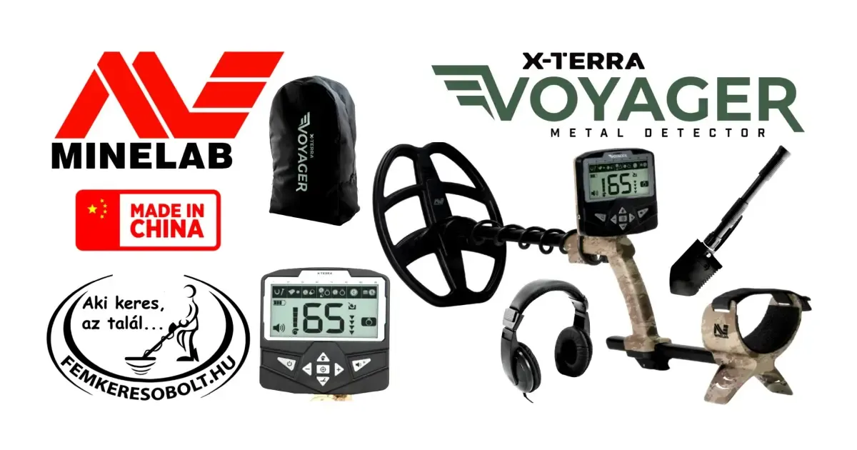 Minelab X-Terra Voyager fémkereső