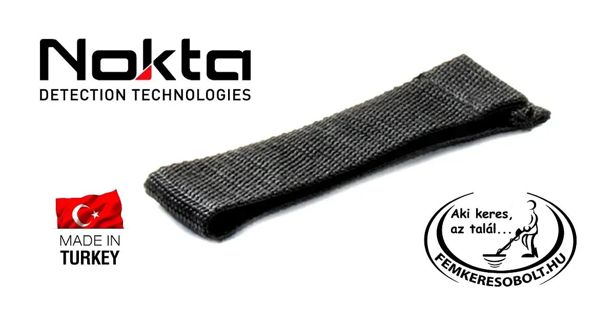 Nokta fémkereső kartámasz tépőzár szalag