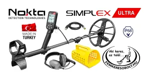 Nokta Simplex Ultra vízálló fejhallgató szita