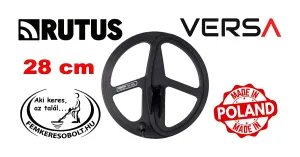 Rutus Versa fémkereső 28 cm-es DD szonda