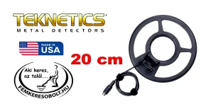 Teknetics fémkereső koncentrikus 20 cm-es szona