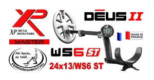 XP DEUS fémkereső 24x13-WS6-ST