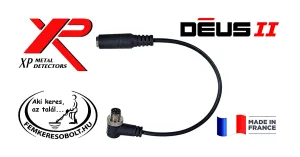 XP DEUS II. fémkereső  fejhallgató jack adapter
