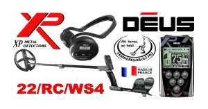 XP DEUS fémkereső 28-RC-WS4