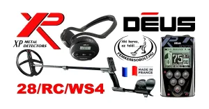XP DEUS fémkereső 28-RC-WS4