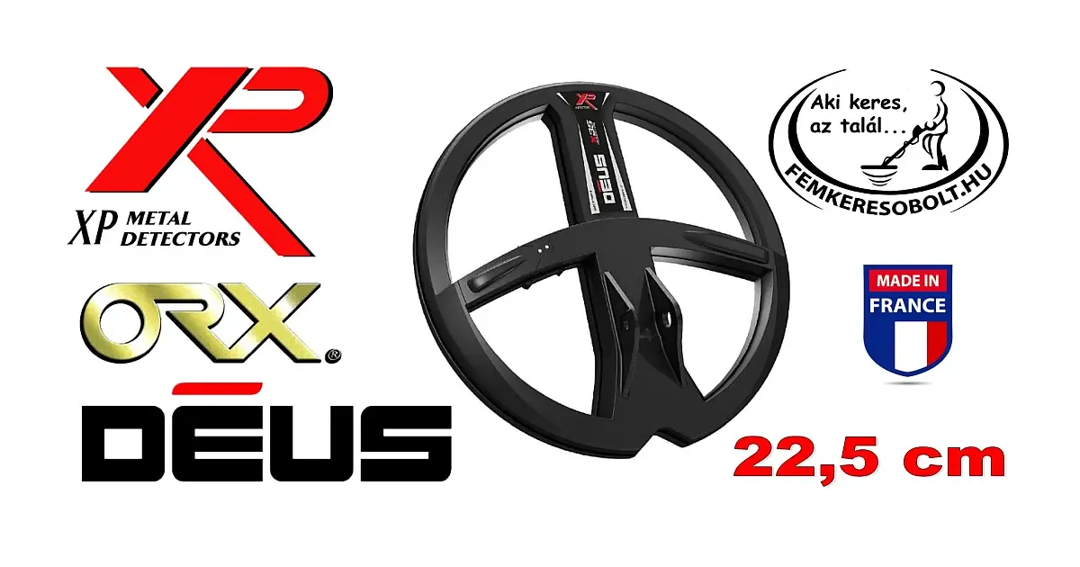 XP ORX és DEUS I. 22,5 cm-es fémkereső szonda