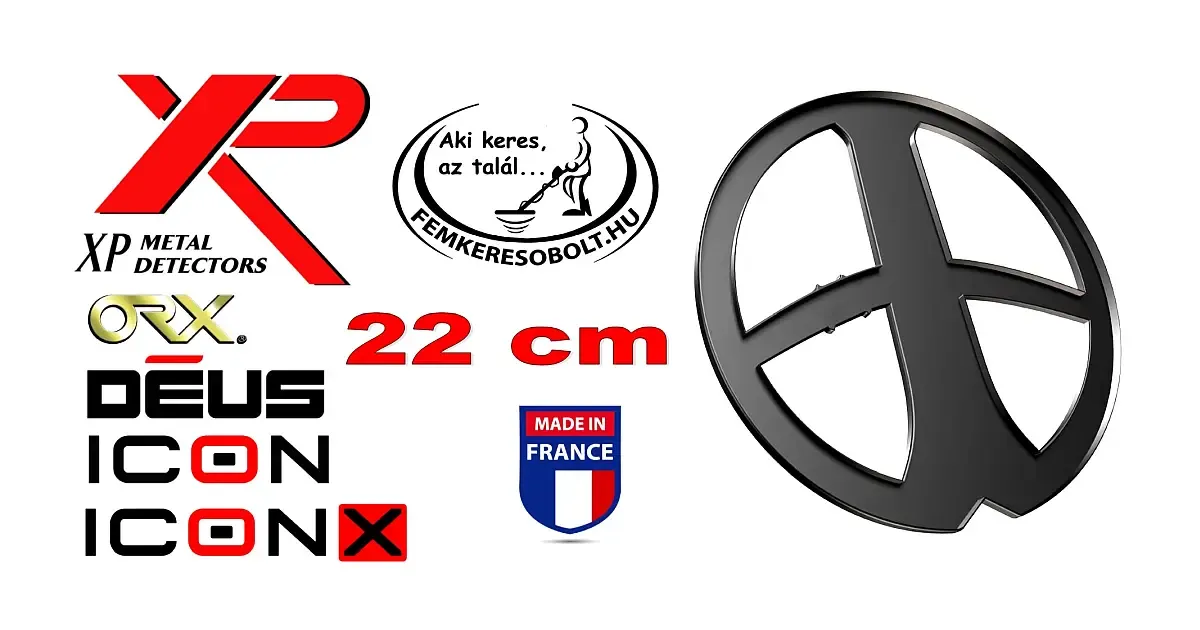 XP fémkereső 22 cm-es szondavédő burkolat