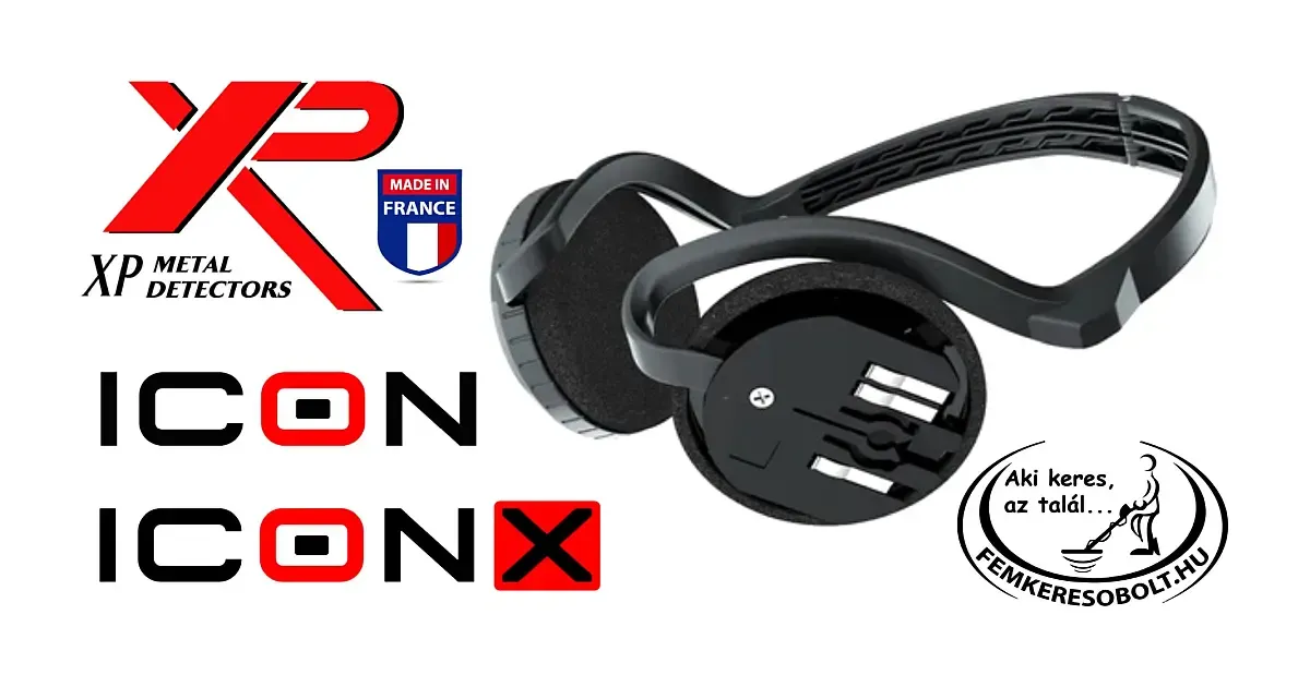 XP ICON fémkereső fejhallgató pánt