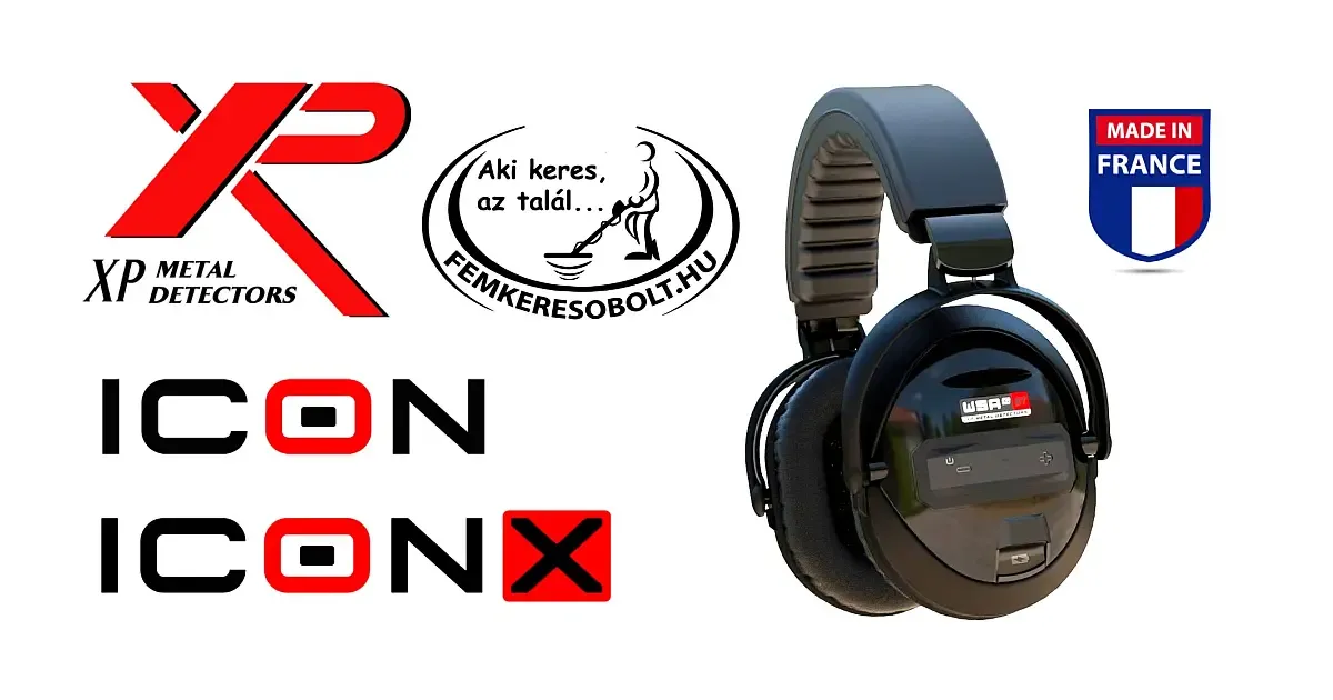 XP ICON X fémkereső WSA II. XL ST fejhallgató